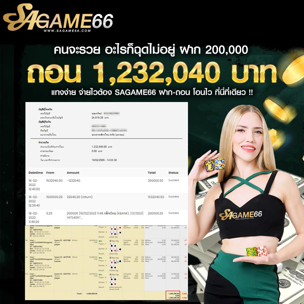 ยูฟาเบท คาสิโนออนไลน์ครบวงจร ระบบฝากถอนออโต้ทันใจ